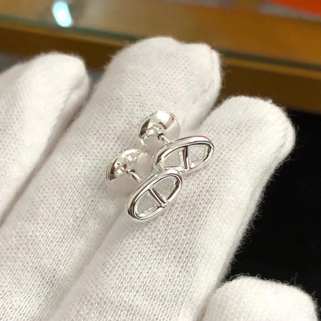 Mysitc CHAINE SMALL EARRINGS GOLD AND SILVER