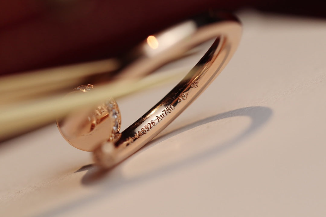 Mysitc JUSTE RING 2.65MM ROSÉGOLD DIAMANT