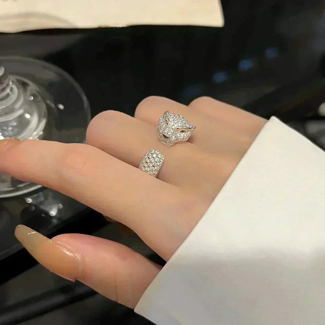 Mysitc PANTHERE 5.5MM ALL DIAMOND RING