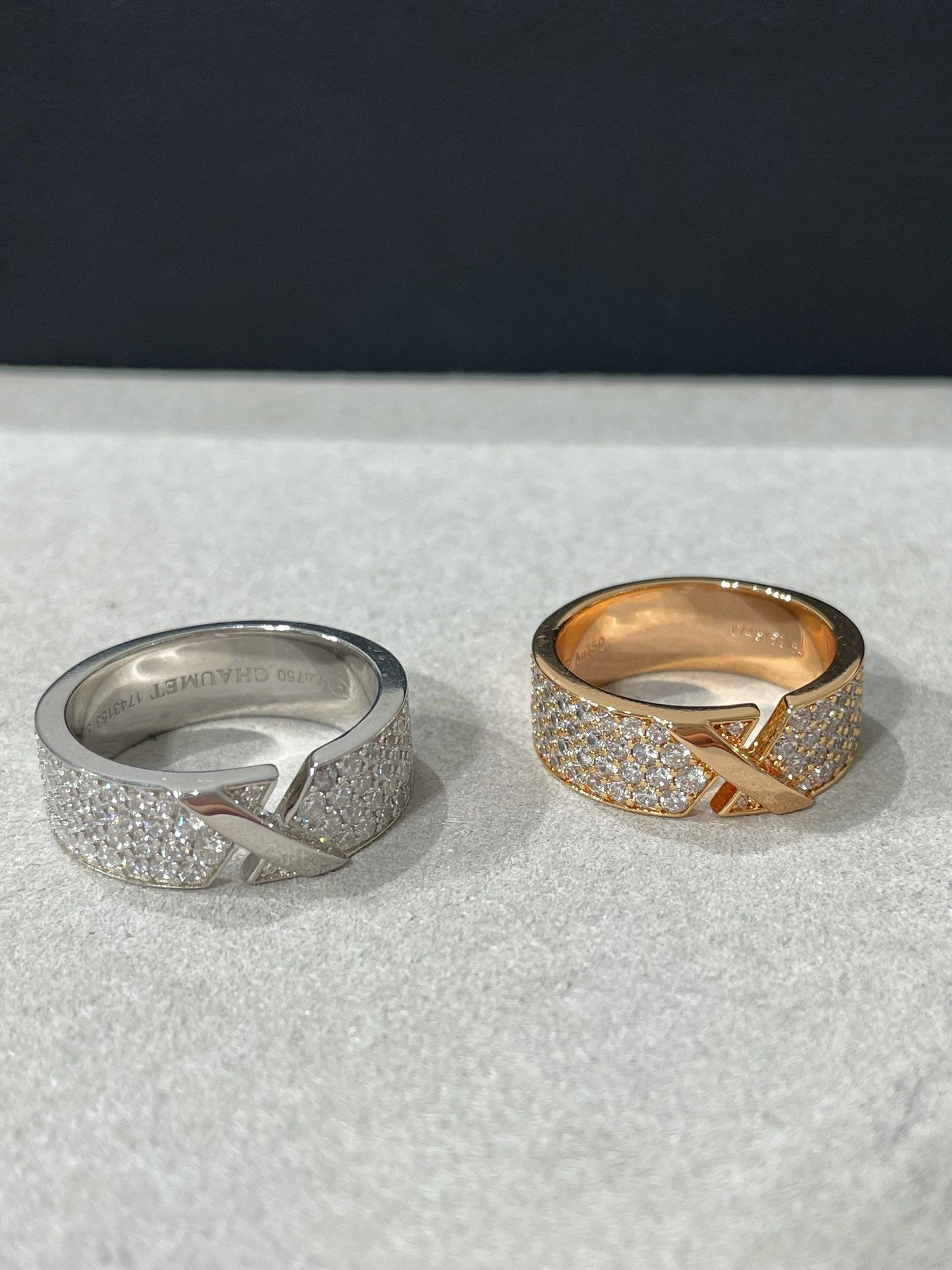 Mystische LIENS EVIDENCE DIAMANT BESETZTER RING