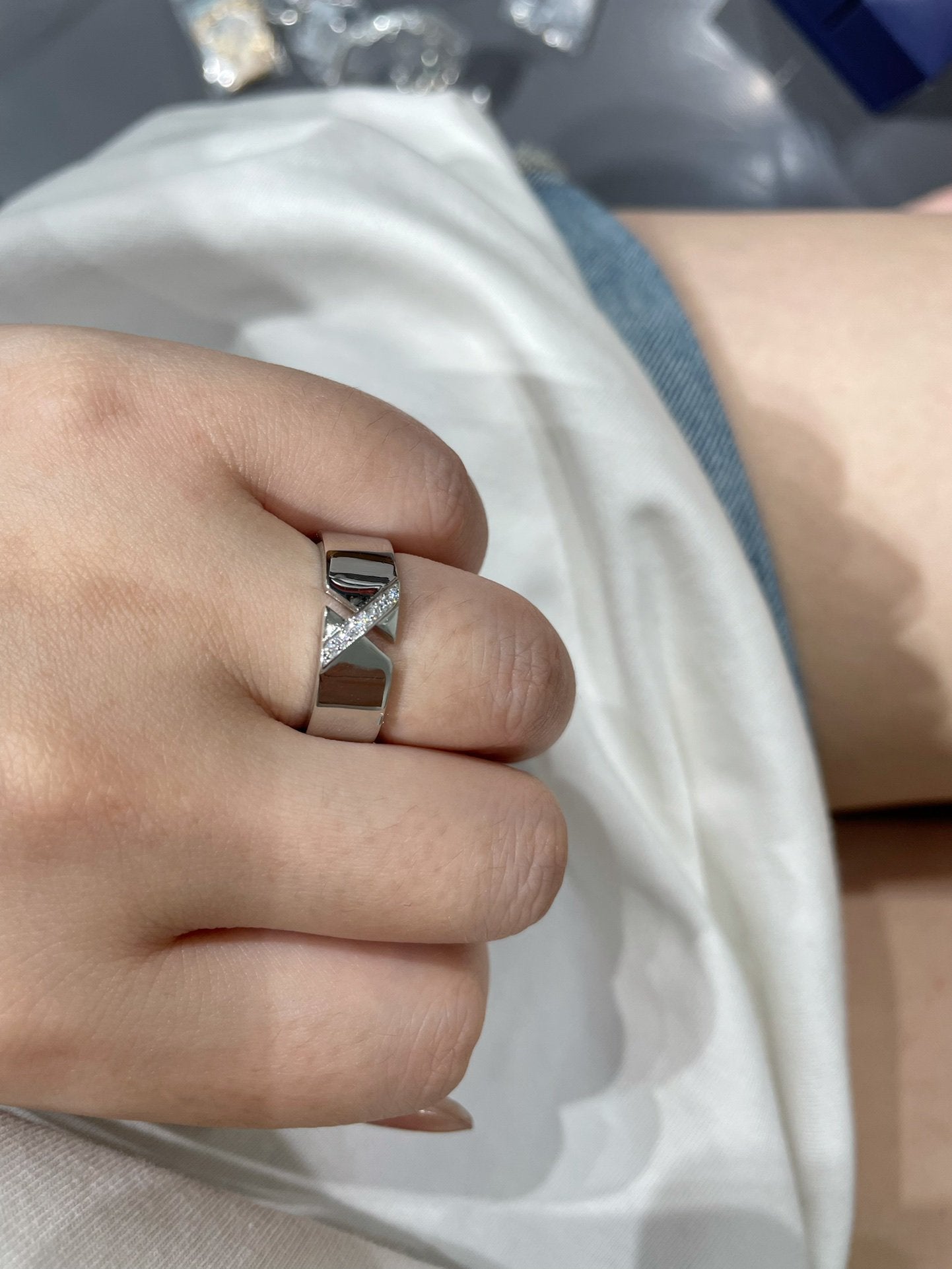 Mystic LIENS BEWEIS DIAMANTRING