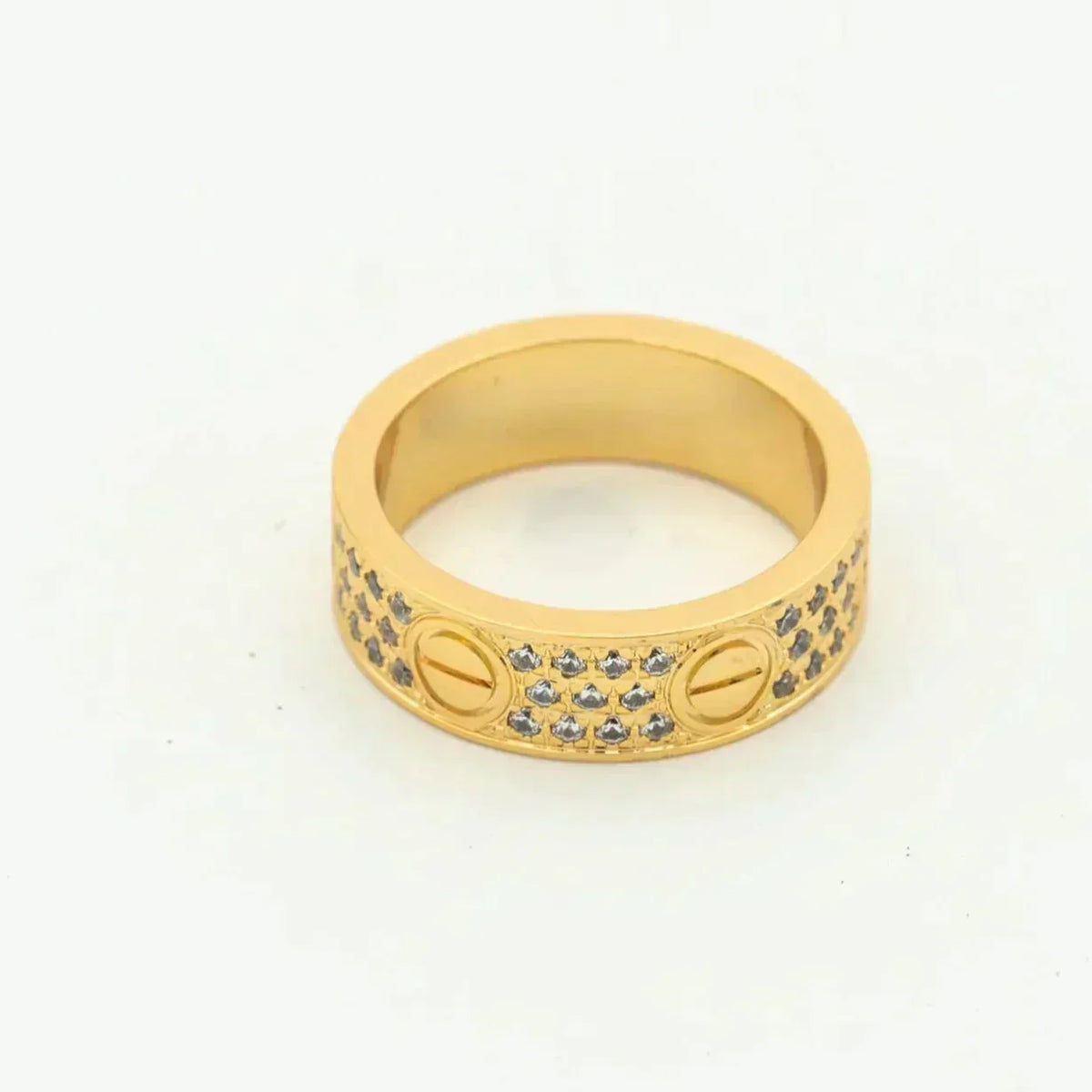Mysitc LOVE RING 5.5MM DIAMONDS PAVED