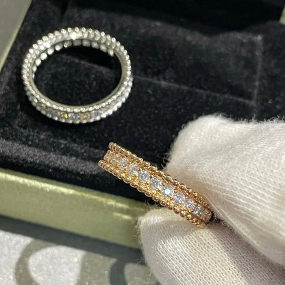 Mysitc PERLEE DIAMOND ROSÉGOLD RING