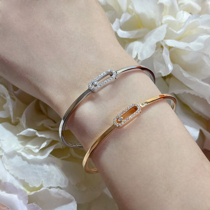 [Mystic ]Move Uno Pavé Flex Bangle Medium