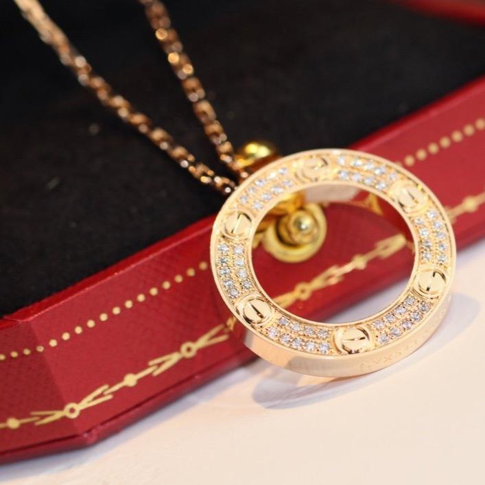 Mysitc LOVE NECKLACE ADJUSTABLE ROSE GOLD