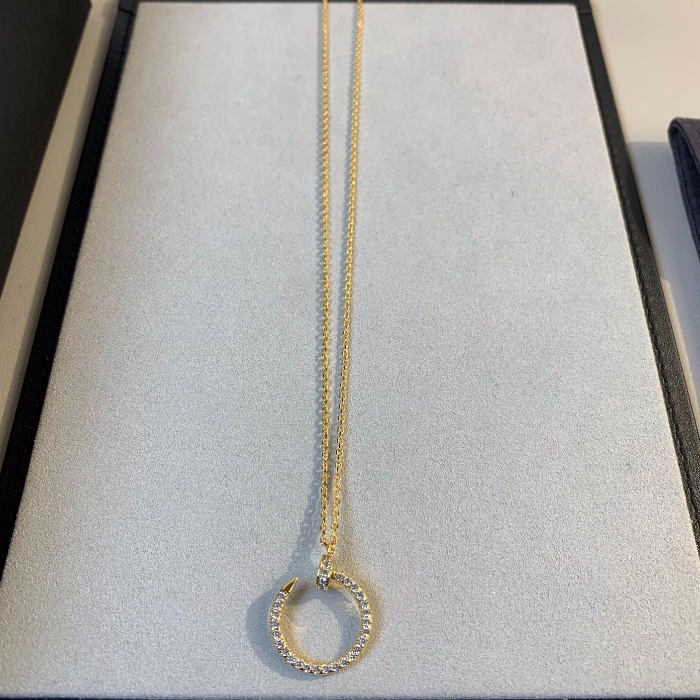 Mysitc JUSTE NECKLACE GOLD DIAMONDS