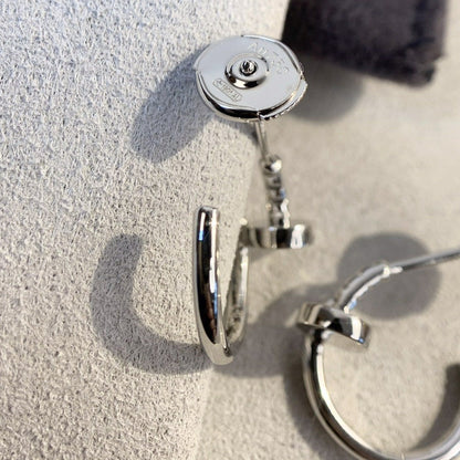 Mysitc JUSTE EARRINGS SILVER
