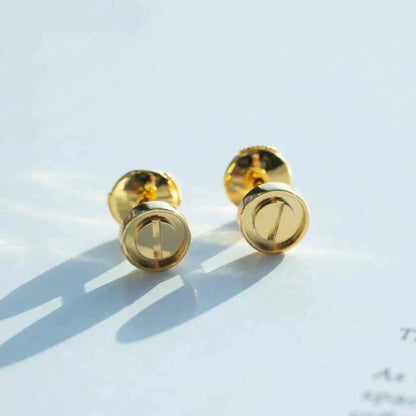 Mysitc LOVE EARRINGS GOLD 10MM