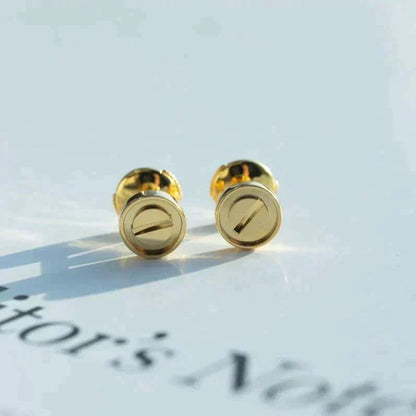 Mysitc LOVE EARRINGS GOLD 10MM