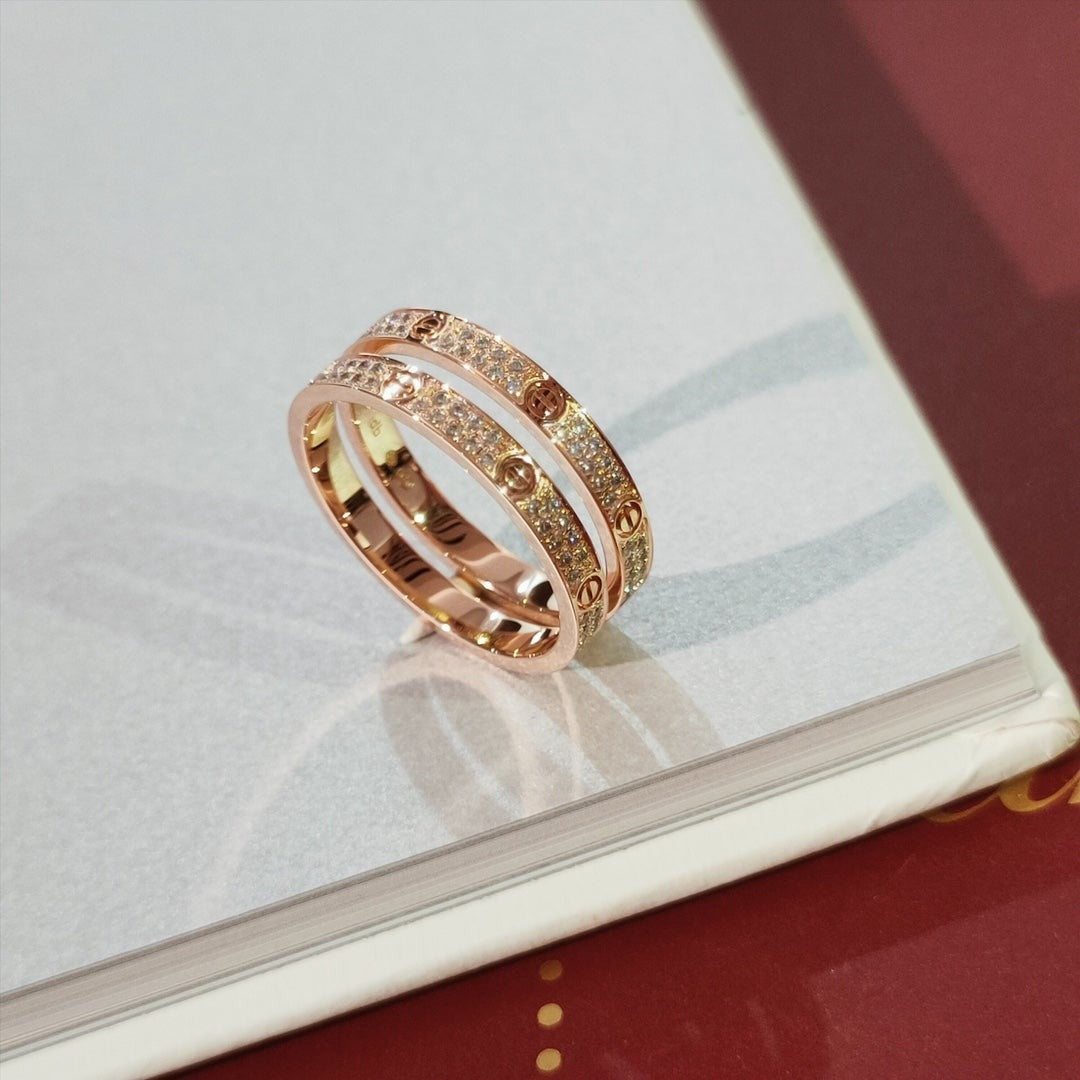 Mystischer LIEBESRING 2.65MM DIAMANT