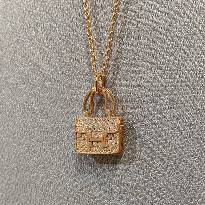 Mysitc CONSTANCE PEDANT DIAMOND NECKLACE