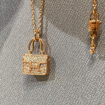 Mysitc CONSTANCE PEDANT DIAMOND NECKLACE