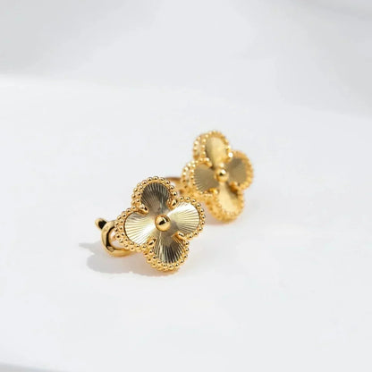 Mysitc CLOVER MEDIUM 1 MOTIFS LASER EARRINGS