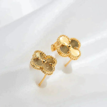 Mysitc CLOVER MEDIUM 1 MOTIFS LASER EARRINGS