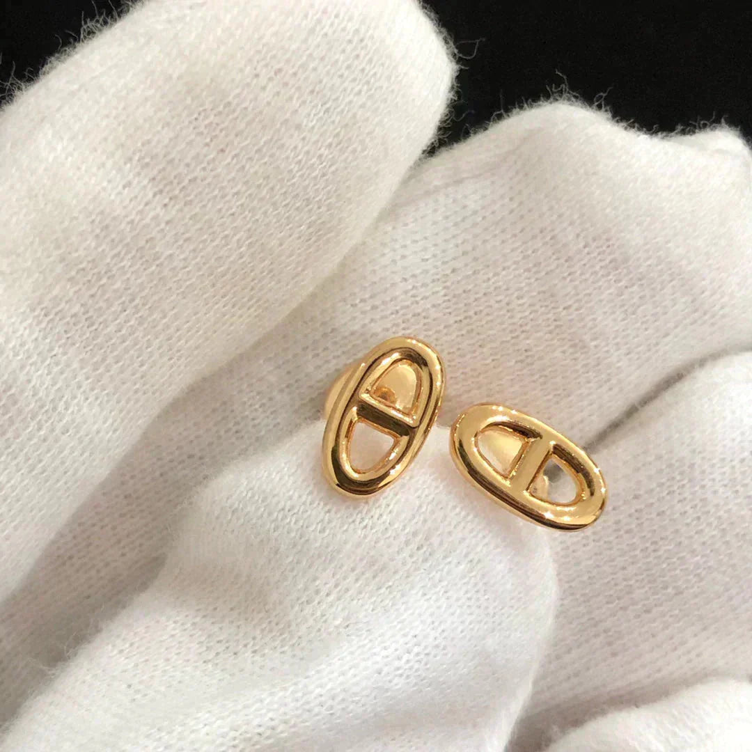 Mysitc CHAINE SMALL EARRINGS GOLD AND SILVER