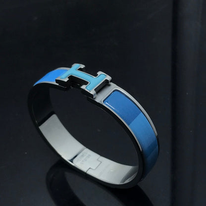Mysitc H BRACELET BLUE RAINBOW CERAMIC