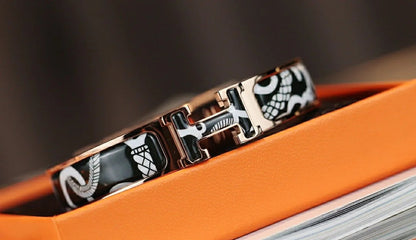 Mysitc H TARTAN BRACELET 12MM