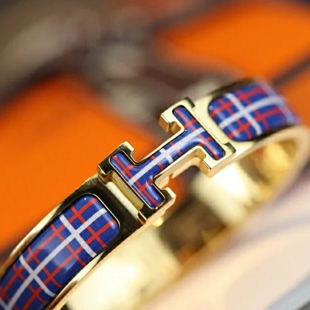 Mysitc H TARTAN BRACELET 12MM