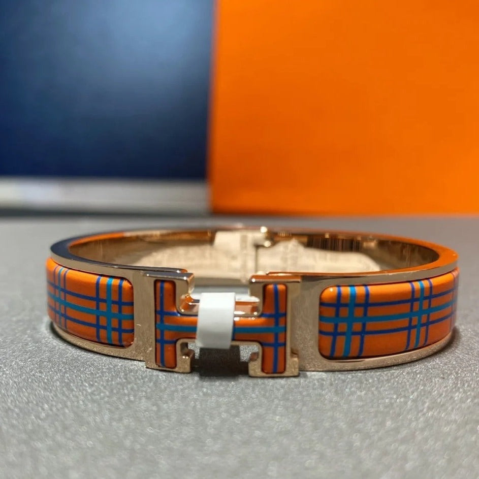 Mysitc H TARTAN BRACELET 12MM