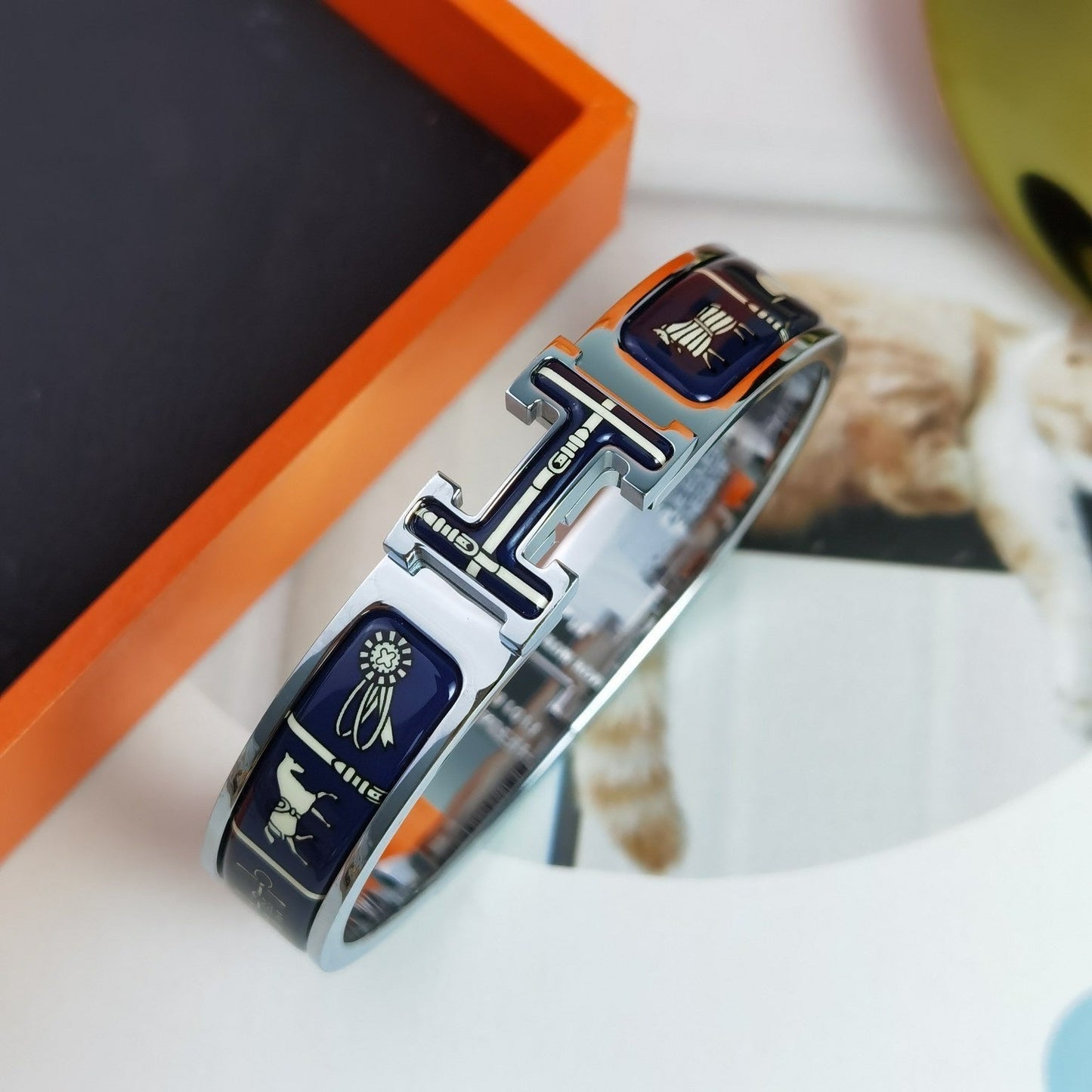 Mysitc H COUVERTURES DARK BLUE BRACELET