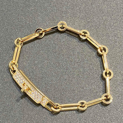 Mysitc CHAINE BRACELET SMALL MODEL DIAMOND