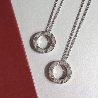 Mysitc LOVE NECKLACE ADJUSTABLE SILVER