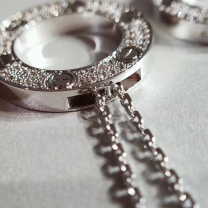 Mysitc LOVE NECKLACE ADJUSTABLE SILVER