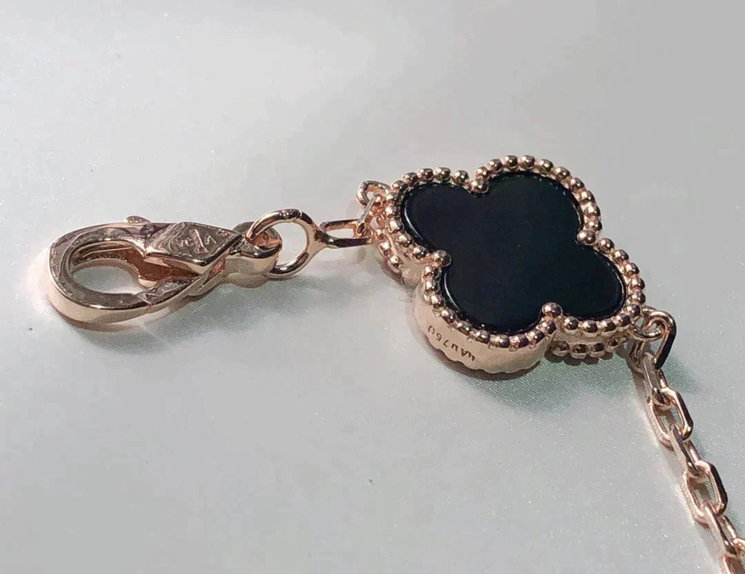 [Mysitc ]New CLOVER 5 MOTIFS MULTICOLOR BRACELET