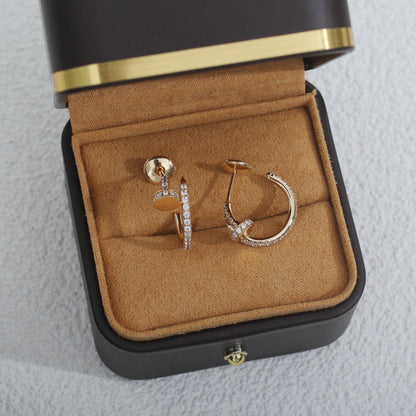Mystic JUSTE OHRRINGE 12.75MM ROSÉGOLD DIAMANT