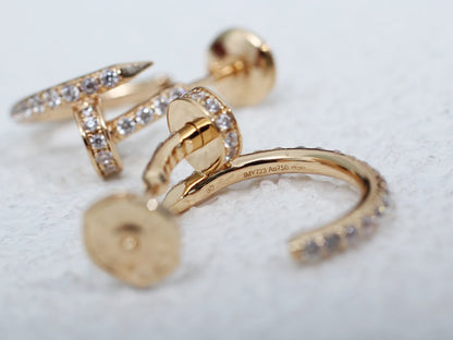 Mystic JUSTE OHRRINGE 12.75MM ROSÉGOLD DIAMANT