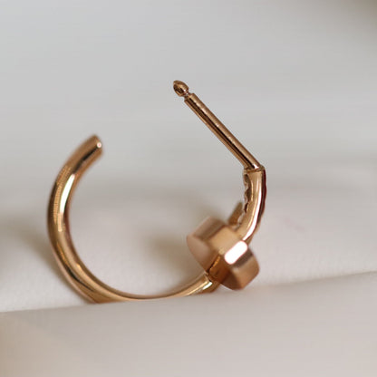 Mysitc JUSTE EARRINGS PINK GOLD