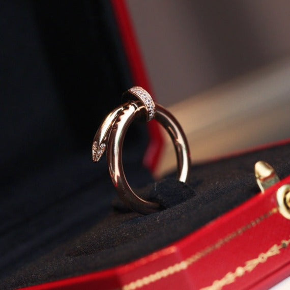 Mysitc JUSTE RING 2.65MM ROSÉGOLD DIAMANT