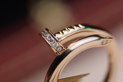 Mysitc JUSTE RING 2.65MM ROSÉGOLD DIAMANT