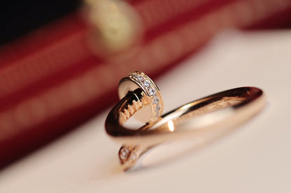 Mysitc JUSTE RING 2.65MM ROSÉGOLD DIAMANT