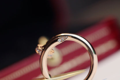 Mysitc JUSTE RING 2.65MM ROSÉGOLD DIAMANT