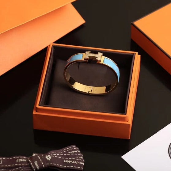 Mysitc H CLOUD BLUE BRACELET GOLD DIAMOND