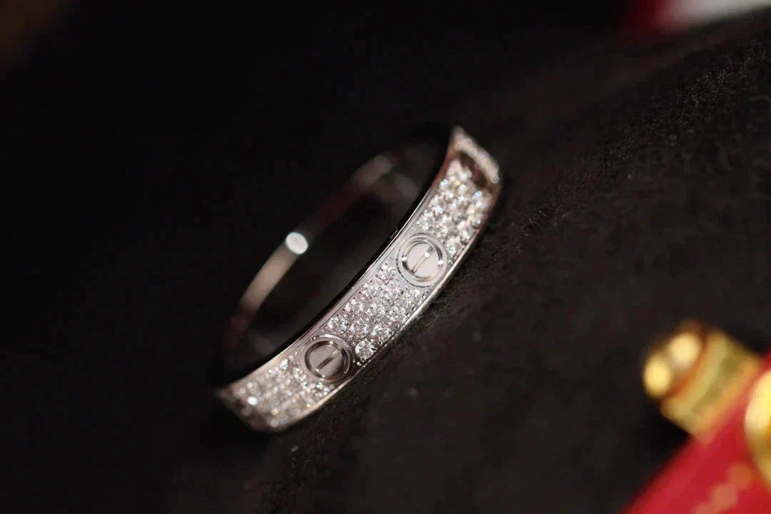 MYSTIC LOVE RING 3.6MM DIAMANT BESETZT