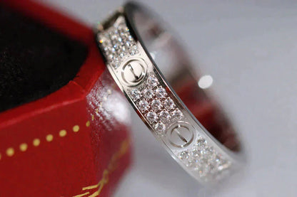 MYSTIC LOVE RING 3.6MM DIAMANT BESETZT