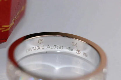 MYSTIC LOVE RING 3.6MM DIAMANT BESETZT