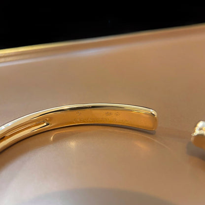 Mysitc PANTHERE GOLD OPEN BRACELET
