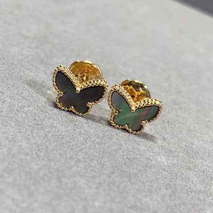 Mysitc BUTTERFLY DARK MOP  EARRINGS