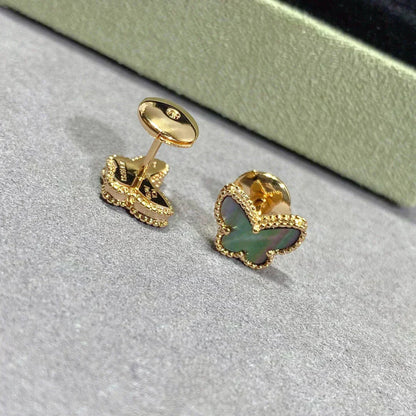 Mysitc BUTTERFLY DARK MOP  EARRINGS