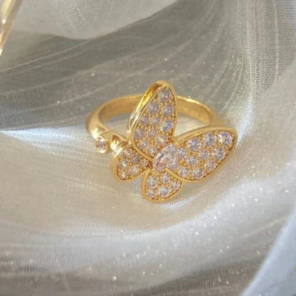 Mysitc BUTTERFLY DIAMOND RING