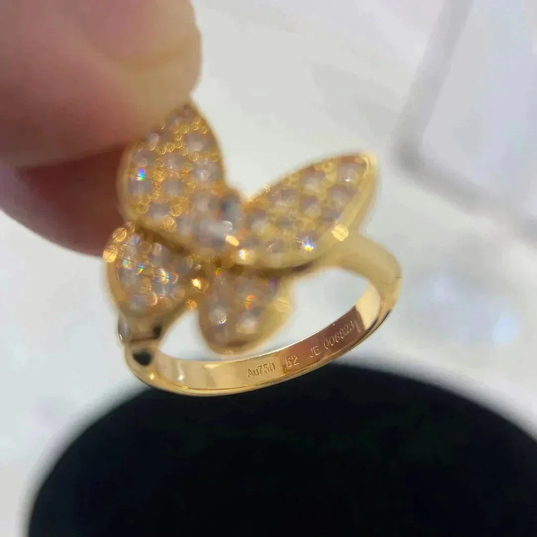 Mysitc BUTTERFLY DIAMOND RING