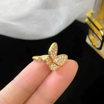 Mysitc BUTTERFLY DIAMOND RING