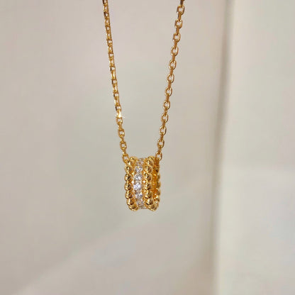 Mystische PERLEE DIAMANT HALSKETTE