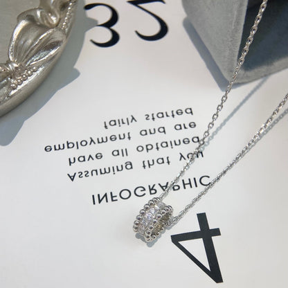 Mystische PERLEE DIAMANT HALSKETTE