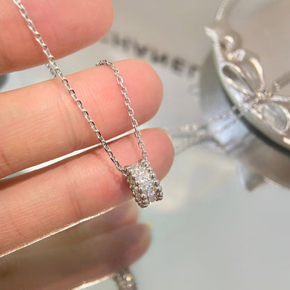 Mystische PERLEE DIAMANT HALSKETTE
