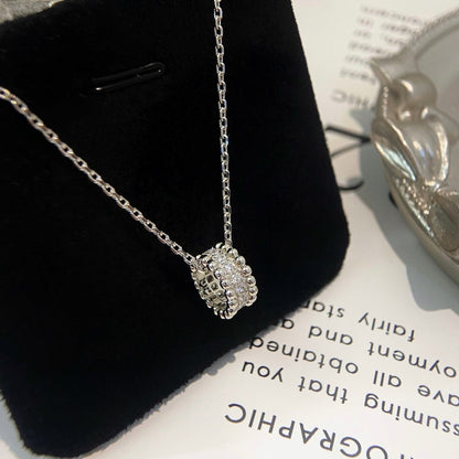 Mystische PERLEE DIAMANT HALSKETTE