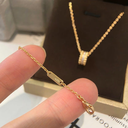 Mystische PERLEE DIAMANT HALSKETTE
